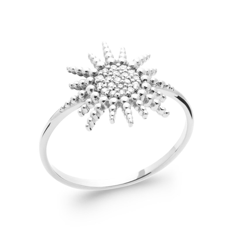 Bague Femme - Argent 925 - Oxyde de zirconium