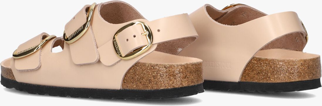BIRKENSTOCK lichtroze birkenstock slippers milano big buckle dames