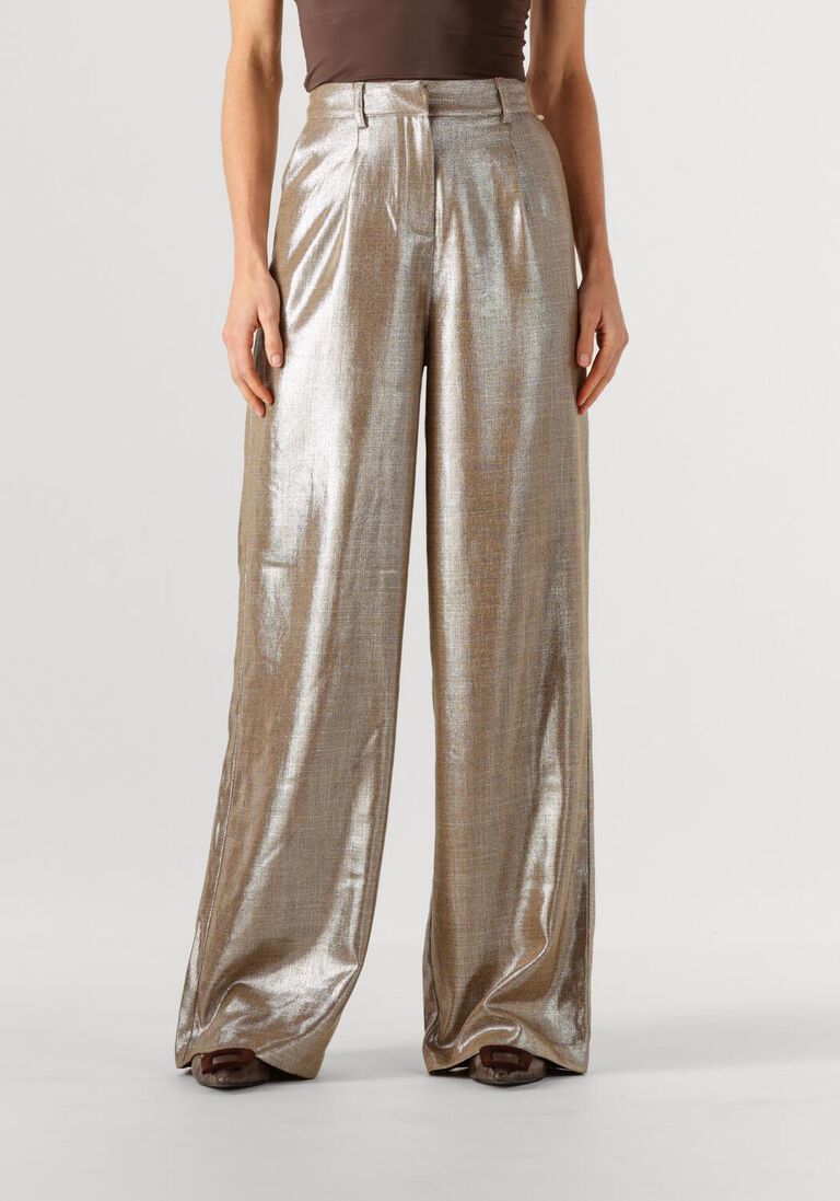 gouden ibana wijde broek pessy shimmery