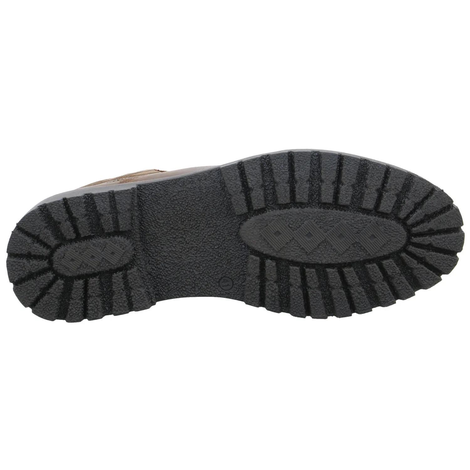 Winter-Boots Braun Leder