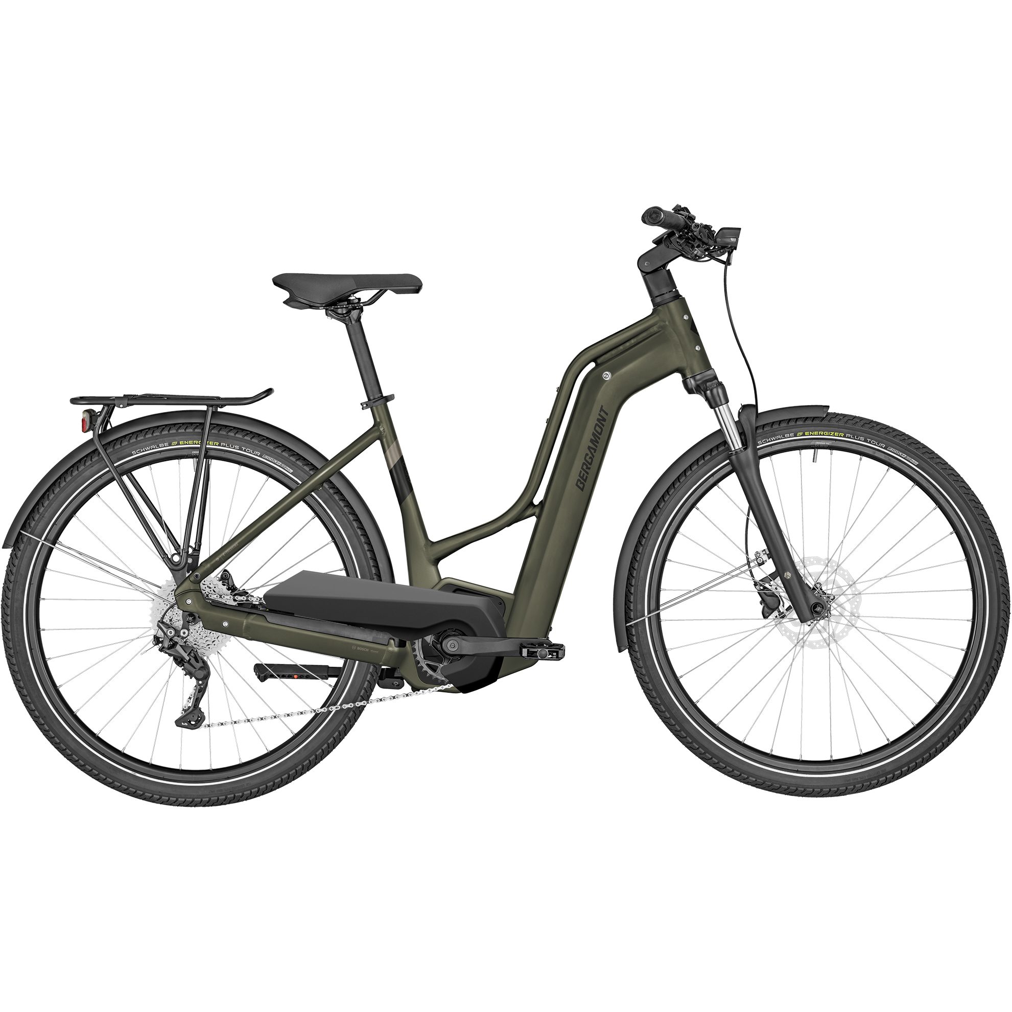 Bergamont E-Horizon Edition 5 Amsterdam E-Trekkingrad khaki green