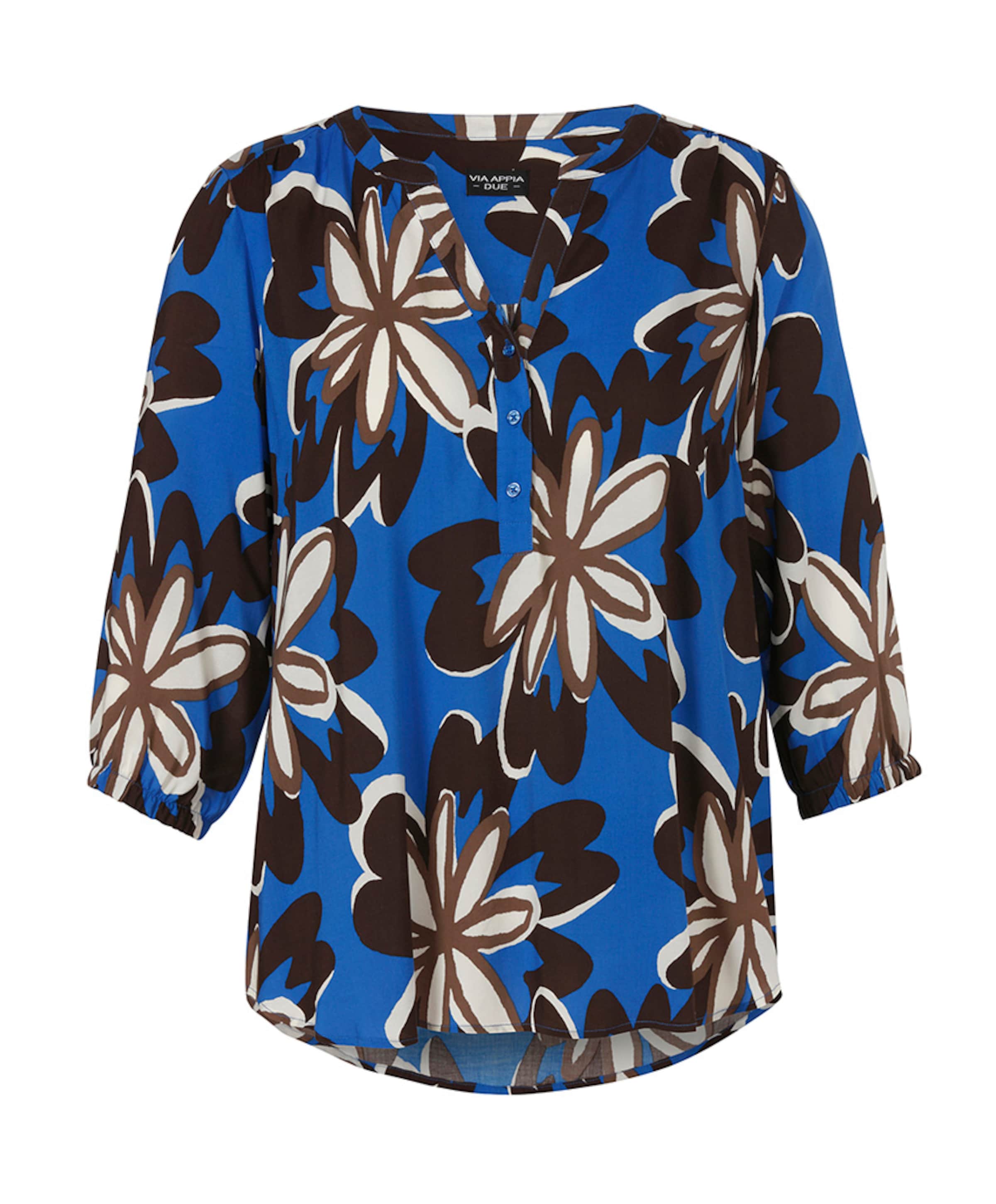 Via Appia Due Dames blouse blauw