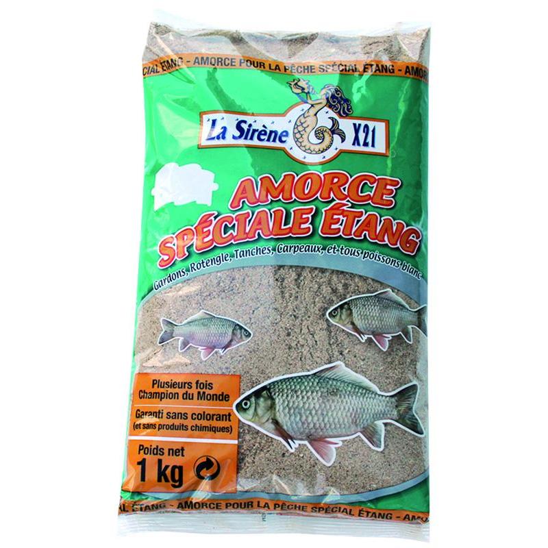 Amorce La Sirène X21 Etang 4.21 - 1Kg