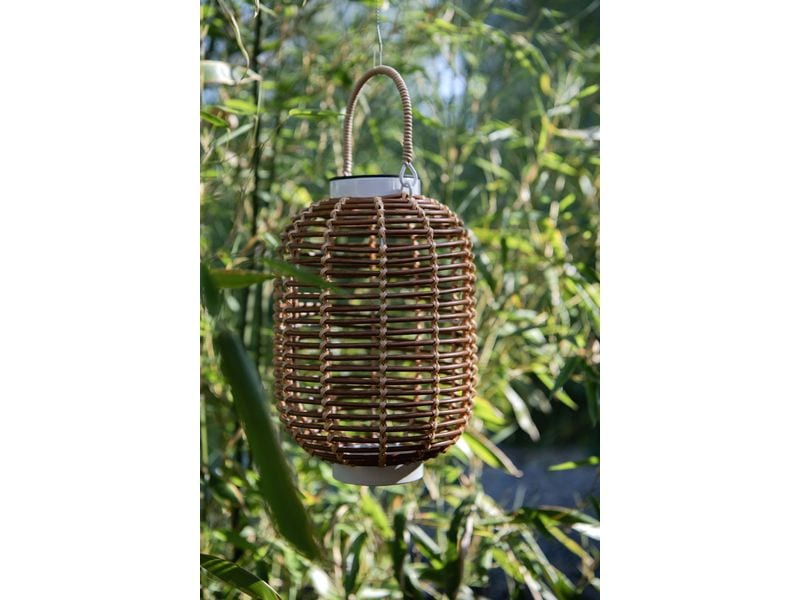 STT Solar Calm Lantern Braun Dekolicht zum Aufstellen oder Aufhängen