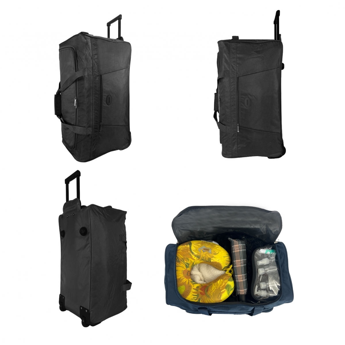 Truck Sac de voyage avec roulettes 70L Truck polyester taille M 64cm