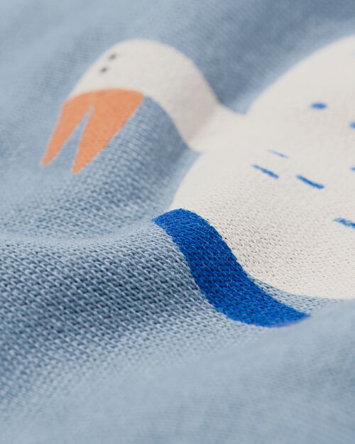 ensemble pull et pantalon canards pour bébé bleu