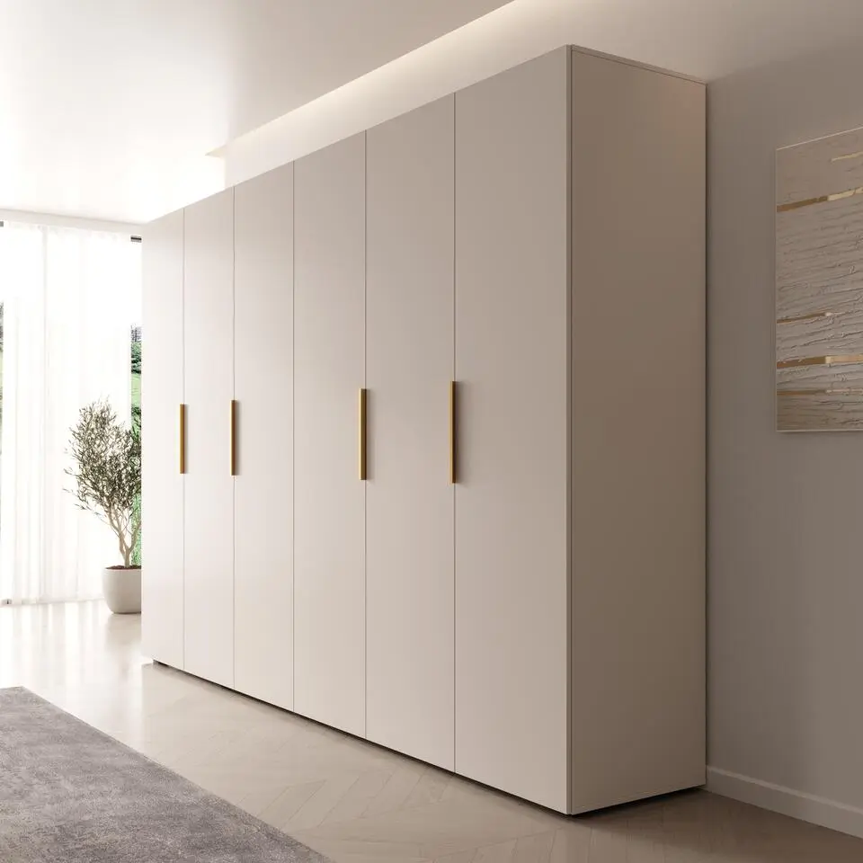 Meubella - Kledingkast Marquesa - Beige - 300 cm
