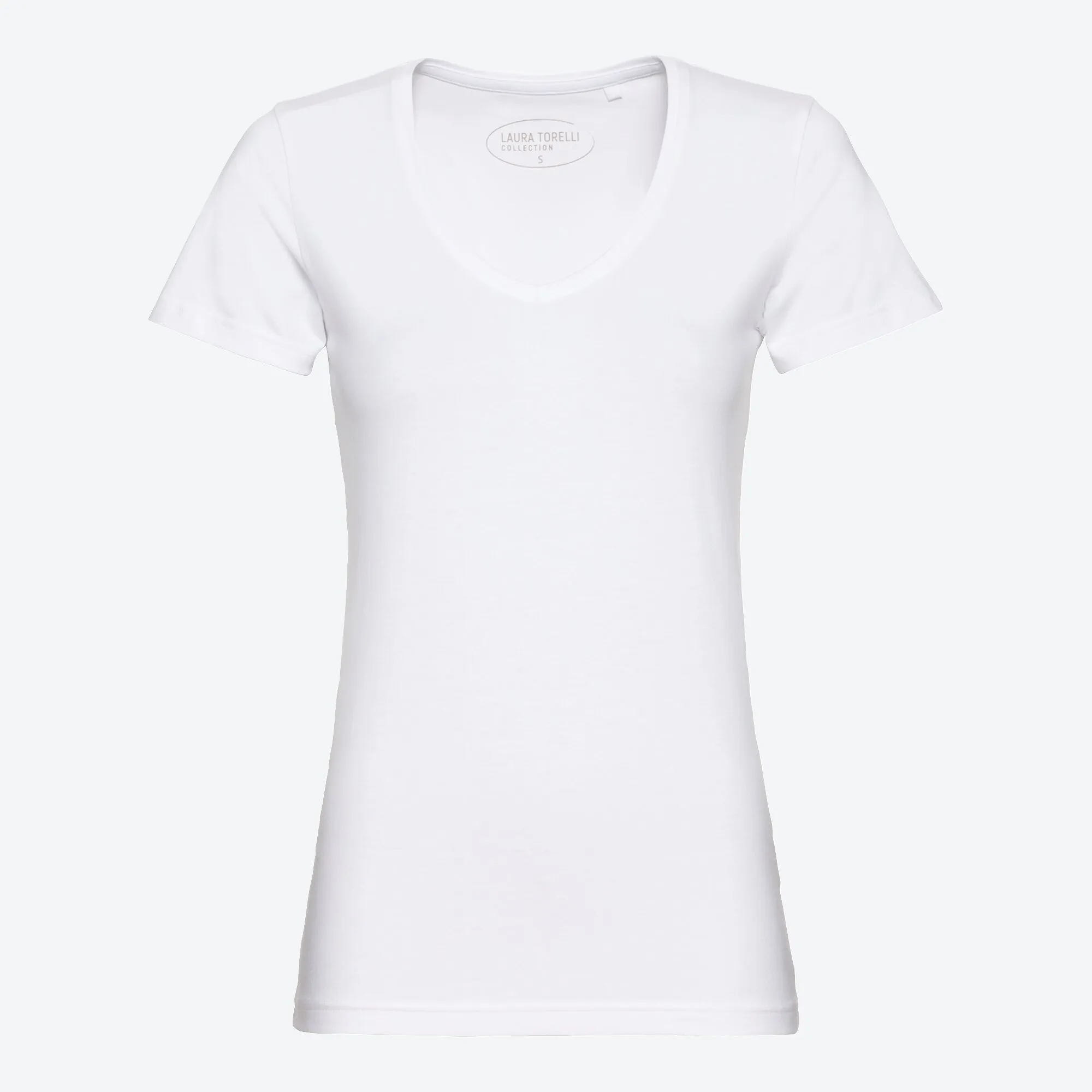 Damen-T-Shirt mit V-Ausschnitt