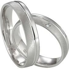 Trouwringen witgoud 4,5mm