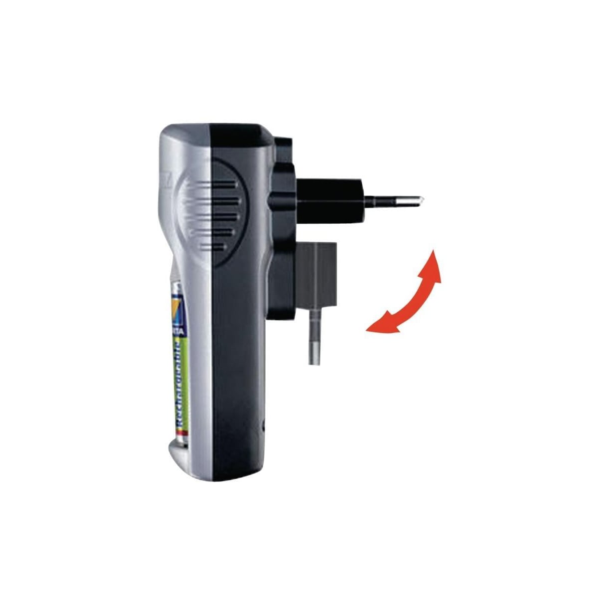 Varta NiMH batterilader AA / AAA | 1.2 V DC | 4x AA/HR6 2600 mAh | Trickle lader | Euro / Type-C (CEE 7/16) | Energitype for batteri: AA
