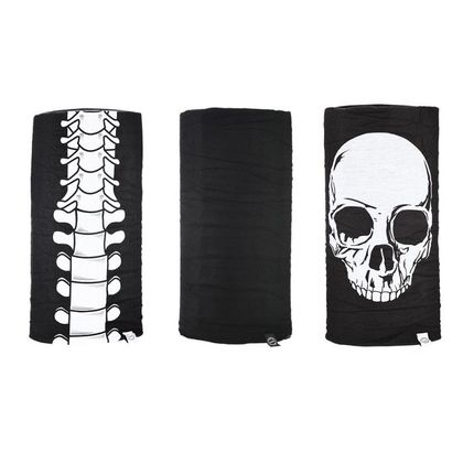Tour de cou Oxford COMFY SKELETON 3-PACK - Noir / Blanc