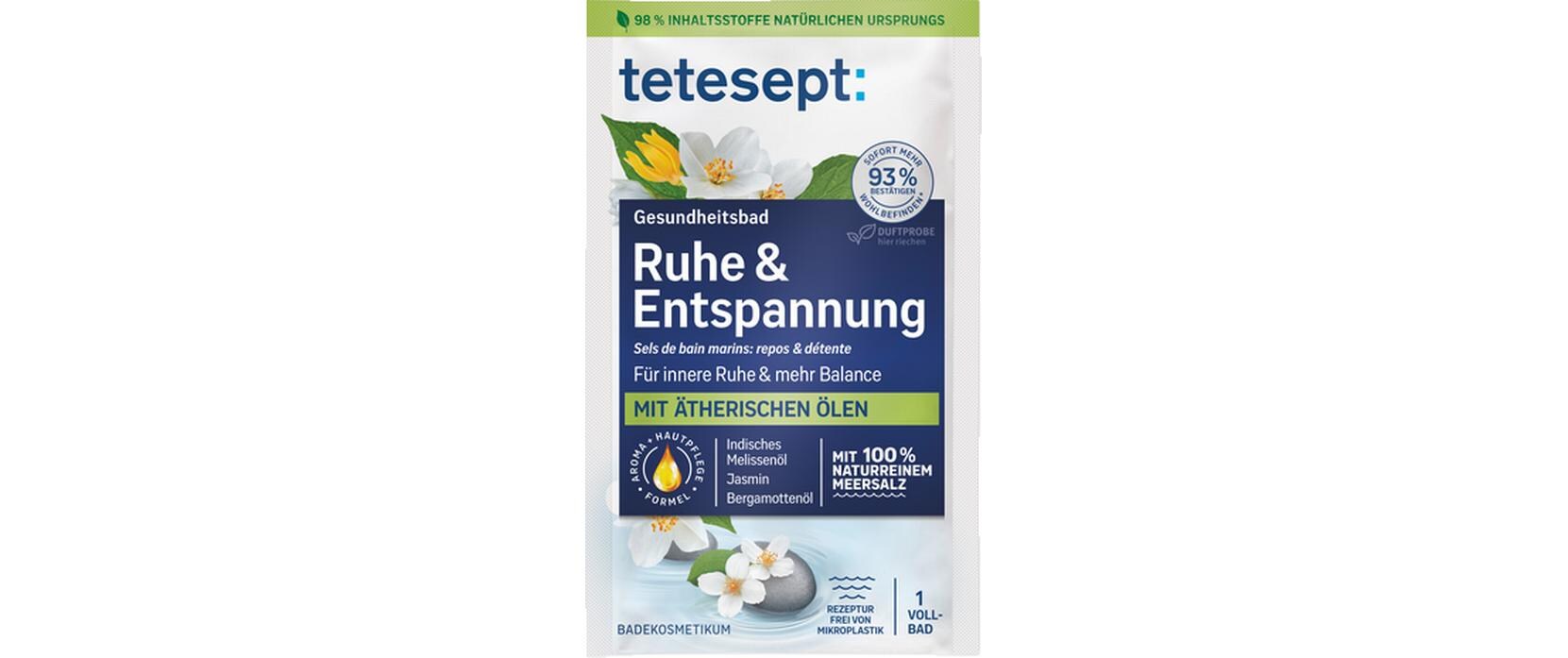 Badesalz Ruhe und Entspannung 80 gGesundheitsbad für innere Ruhe und mehr Balance