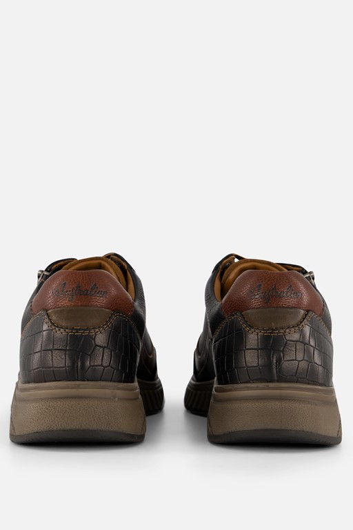 Australian Hatchback Sneakers zwart Leer