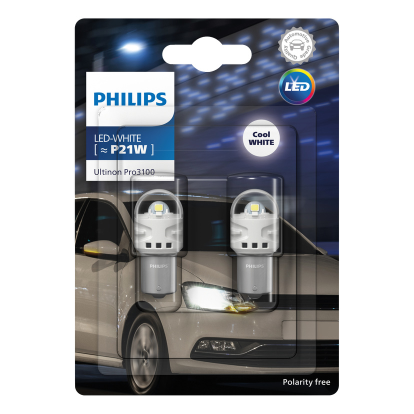 Signalpære 2-pk P21W  12 V