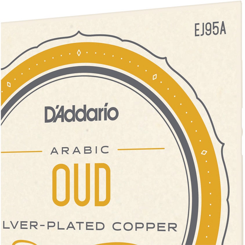 D'Addario EJ95A Normal Tension Oud 11-string Set Arabic Tuning snaren voor oud met Arabische stemming