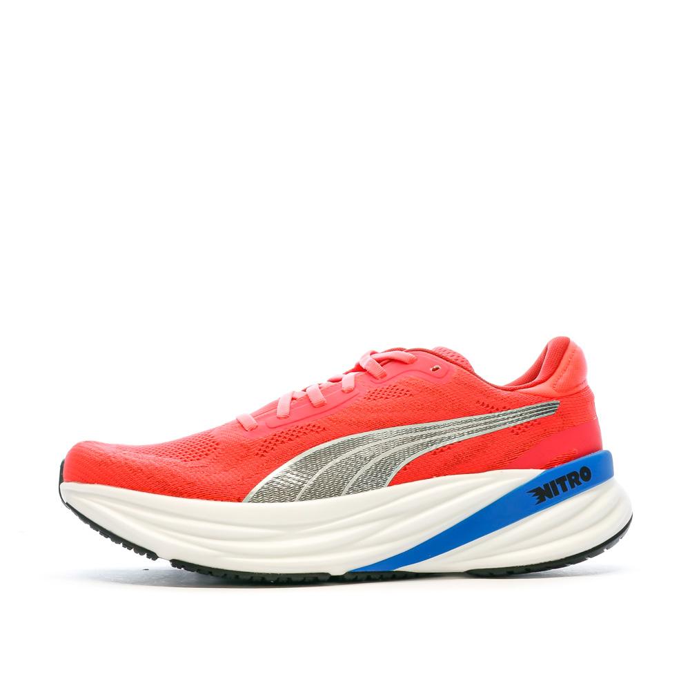Puma Chaussures de running Rouge/Blanche Homme Puma Magnify Nitro