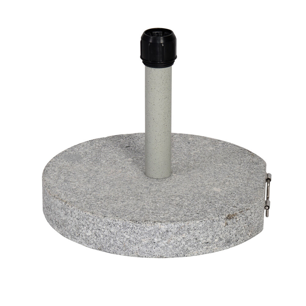 Lesli Living - Parasolvoet rond - 30kg - Graniet