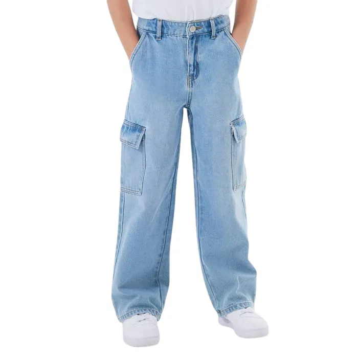 Name It Rose Wide Cargo Jeans Meisjes