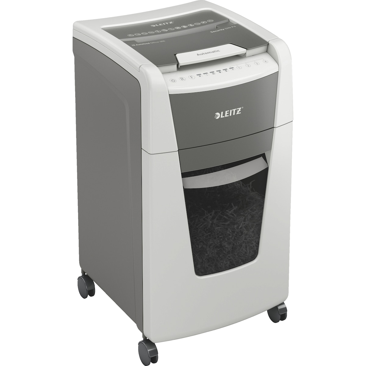 Leitz IQ AutoFeed Office 300 P4 makuleringsmaskin (krysskutt)