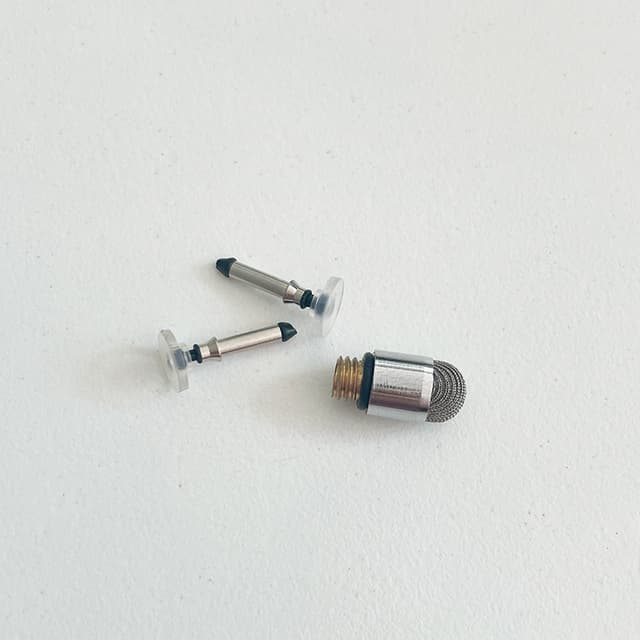 2-i-1 magnetisk styluspen til berøringsskærme Hvid