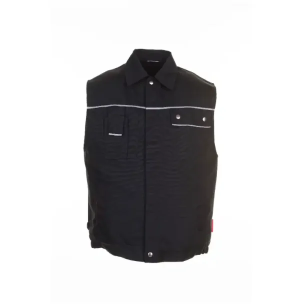 2164 Canvas 320 Arbejdsvest - Sort