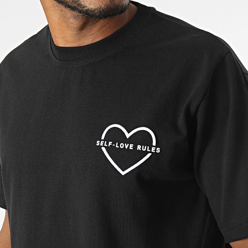 Tee Shirt Oversize Large Noir