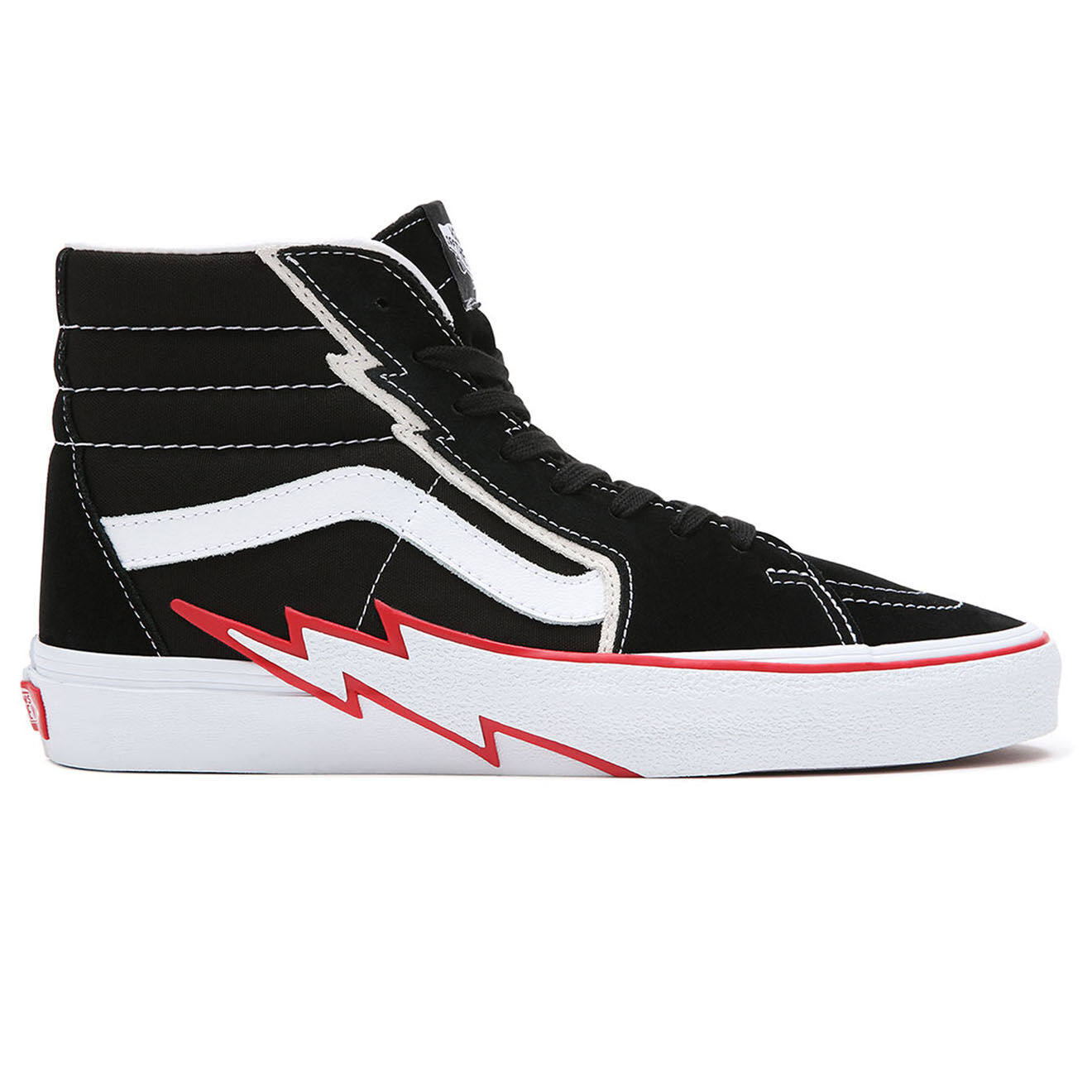 Vans Sneakers en Cuir & Textile SK8-Hi Bolt noires
