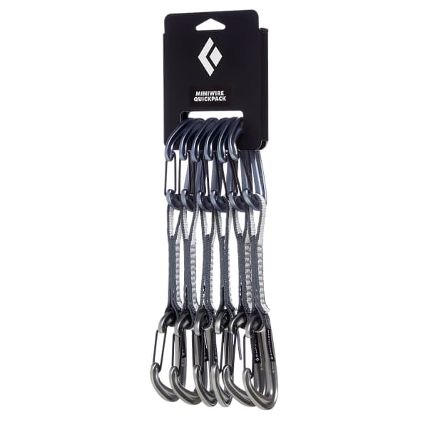 Dégaine escalade BLACK DIAMOND MINIWIRE QUICKPACK 12CM