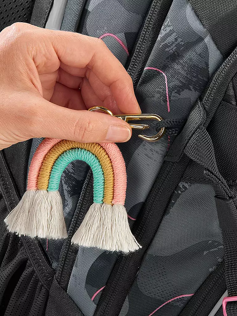 COOCAZOO Schulrucksack MATE BUBBLE BRUSH grau