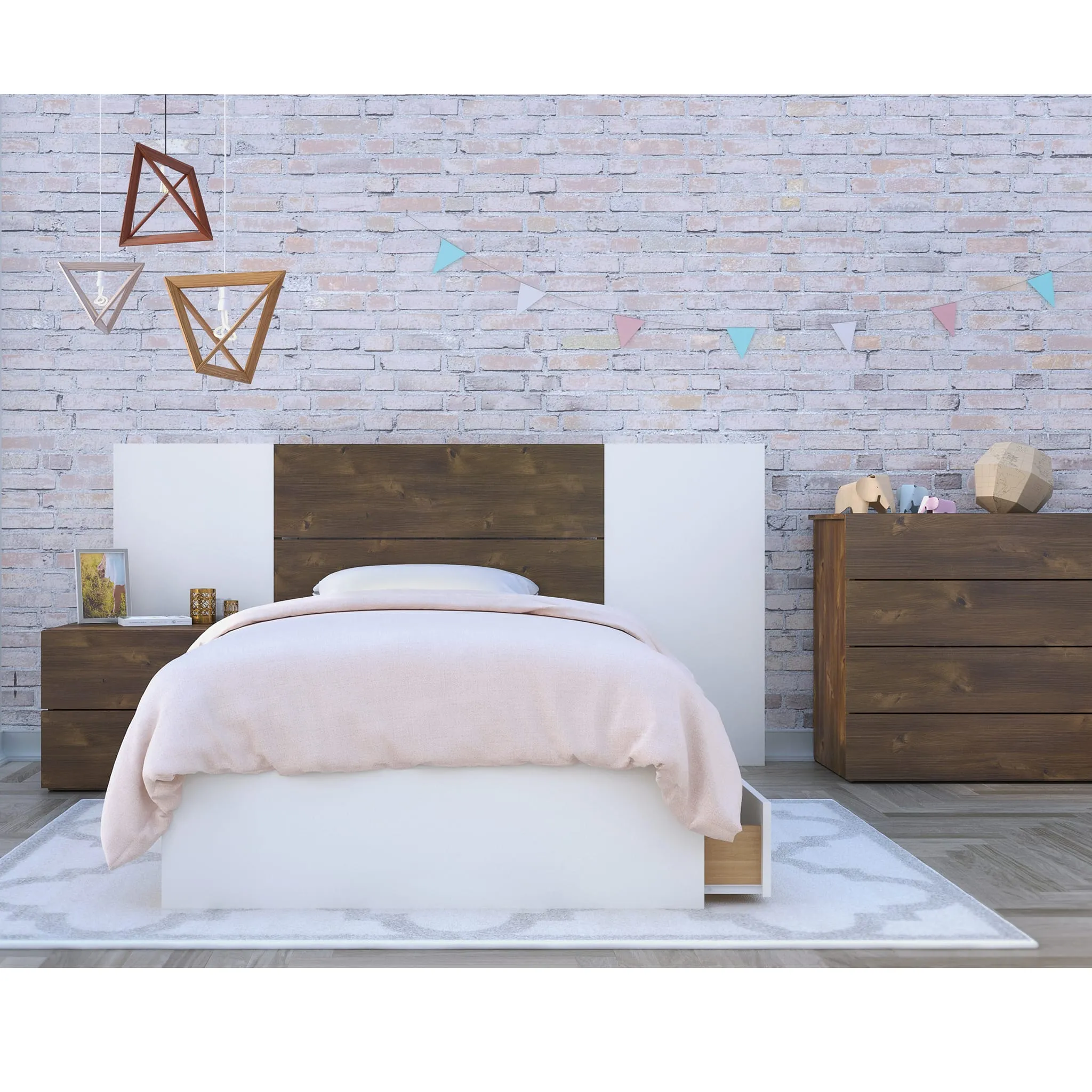 Nexera Table de Nuit Arcadia - Truffe