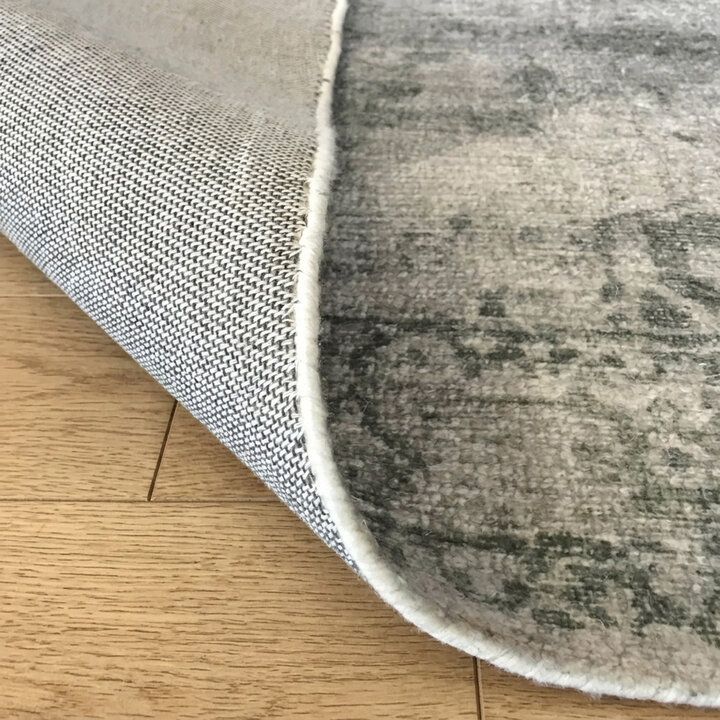 Vintage vloerkleed - Kyra Medaillon Groen | Duurzaam design