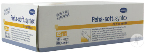 Hartmann Peha-Soft Syntex Gants Non Poudrés XS 100 Pièces (9421641)