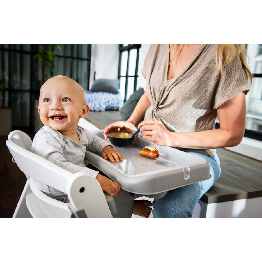 hauck Alpha Esstisch Tray Grey