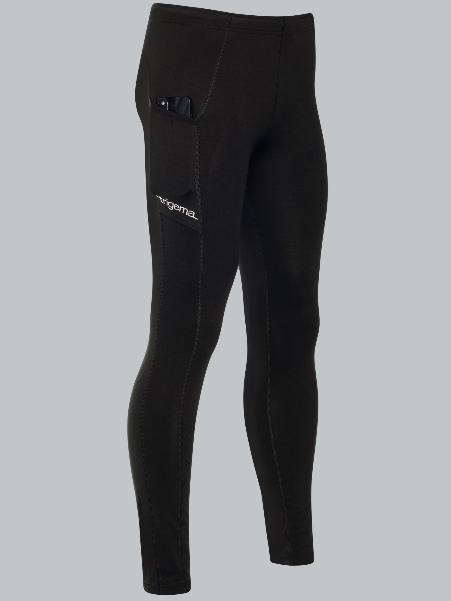 Sportleggings mit praktischer Tasche Schwarz