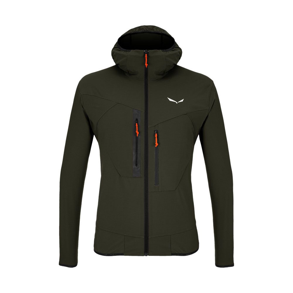 Salewa PUEZ 2 DURASTRETCH - Sweat Homme dark olive