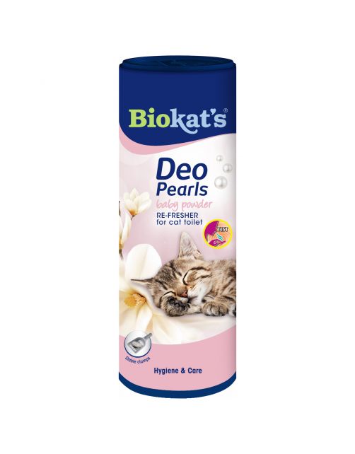 Biokat's Deo Pearls Baby Powder - Kattenbakreinigingsmiddelen - 700 g