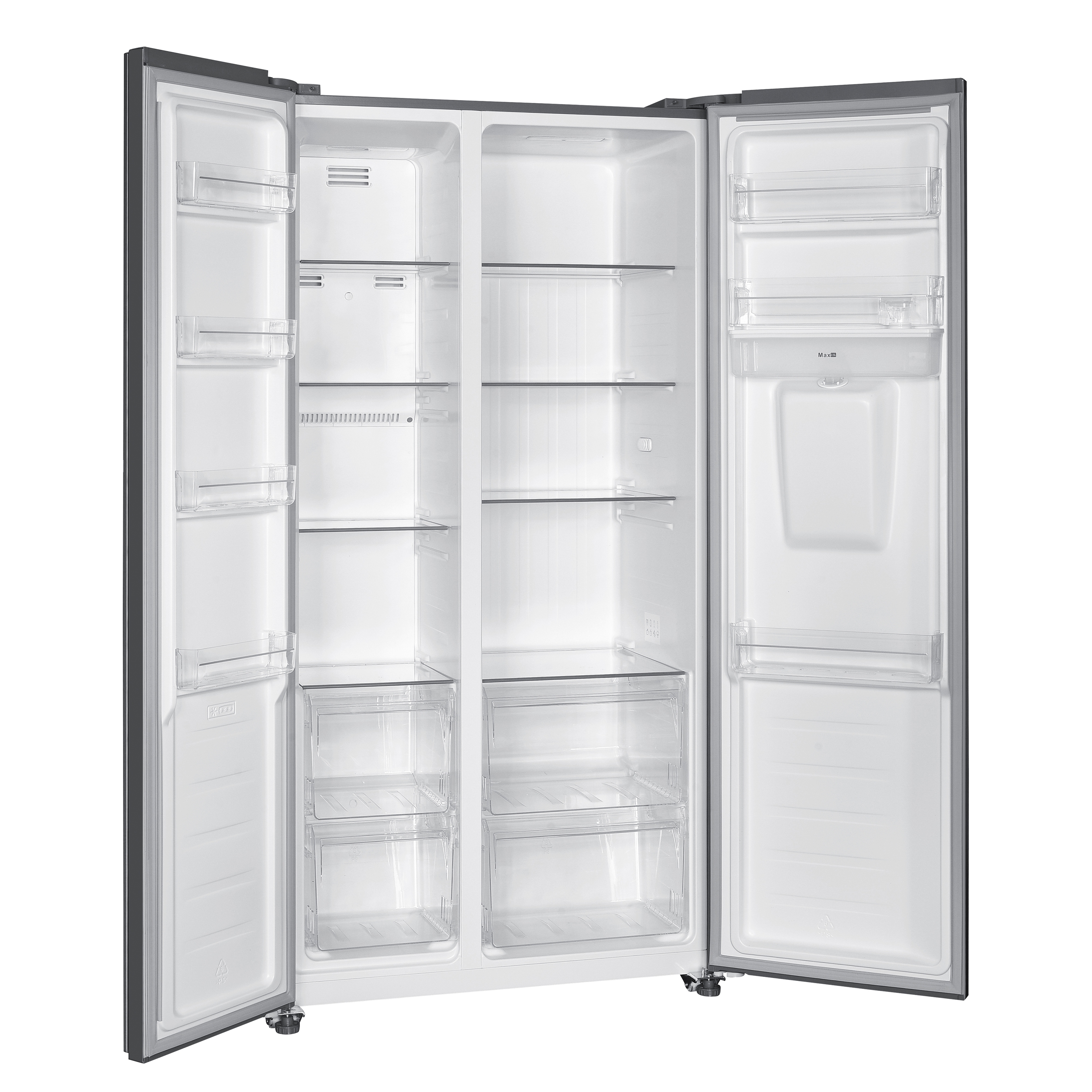 Kühlschrank mit Gefrierer und Wasserspender 439L
