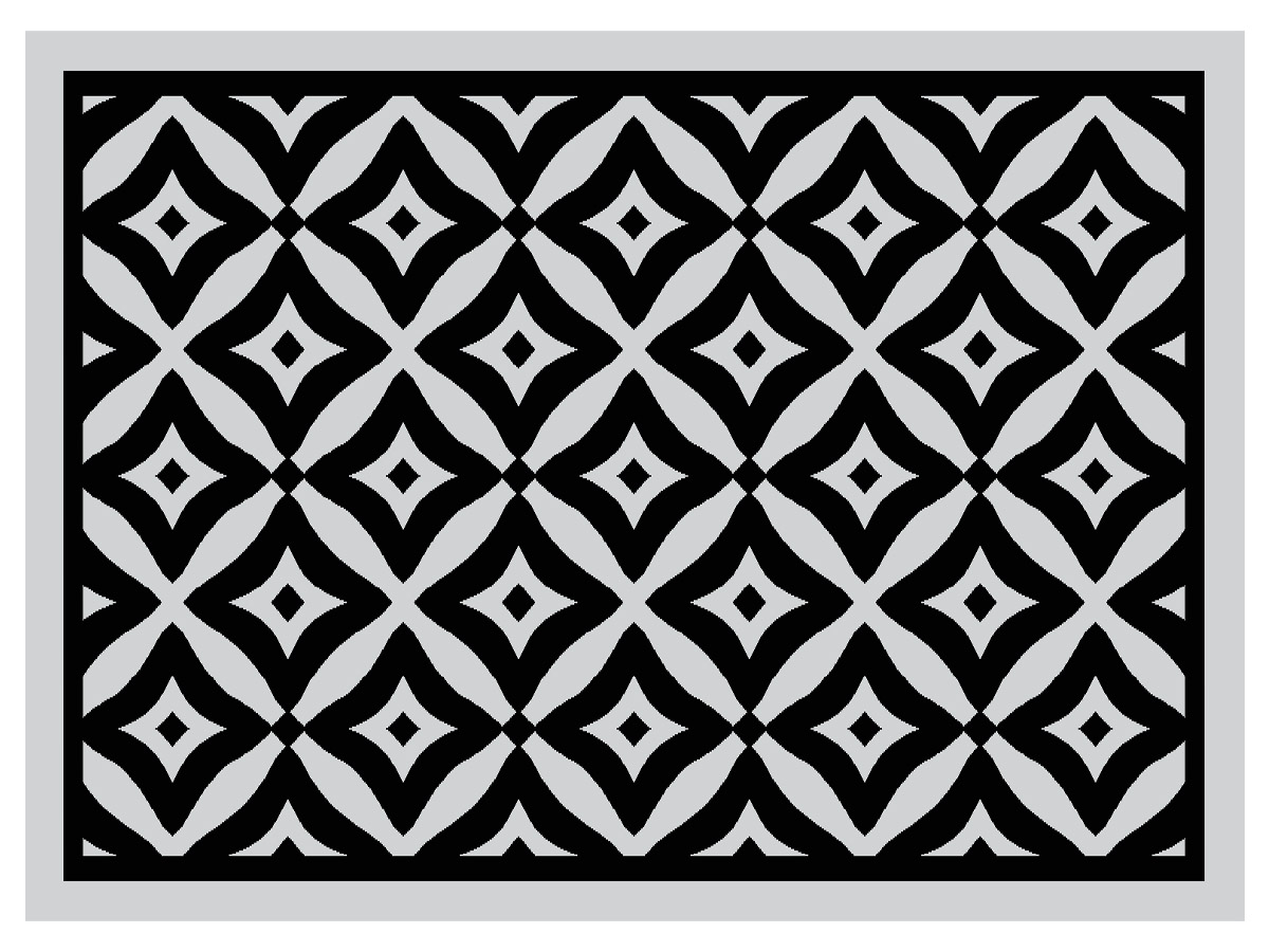 Obelink Patio Mat Cube 370 x 270 cm tenttapijt