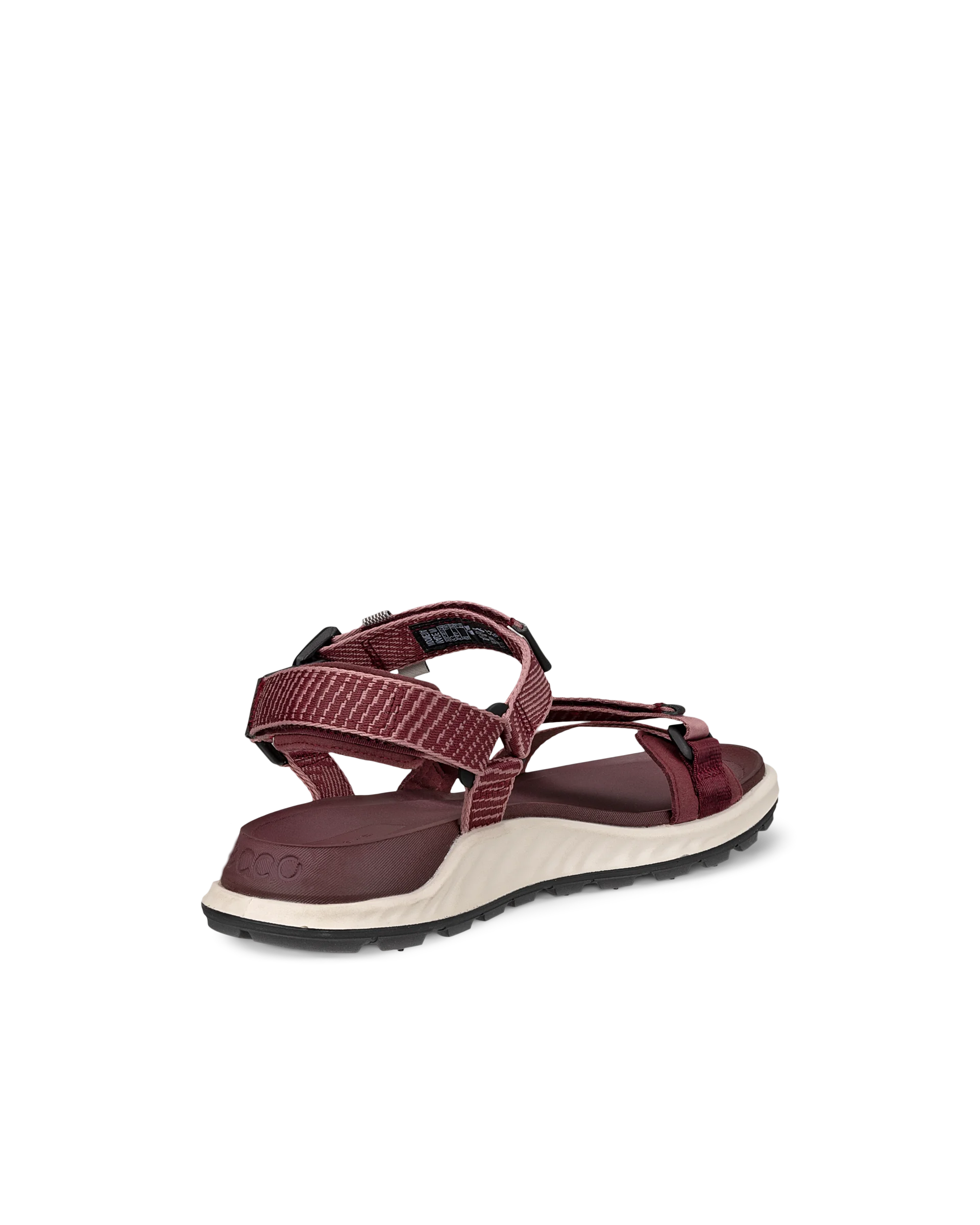 ECCO EXOWRAP W Damen Textilsandale Rot