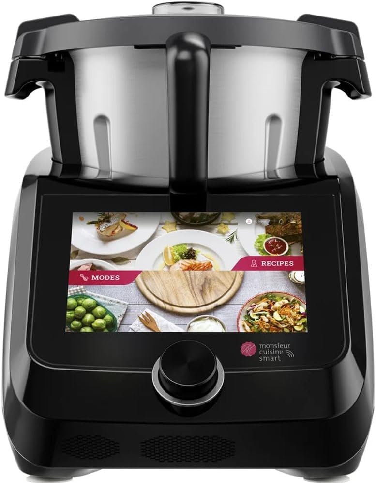 PSIDE Silvercrest Monsieur Cuisine Smart Black Edition SKMS 1200 B1, 1200 W, Schwarz