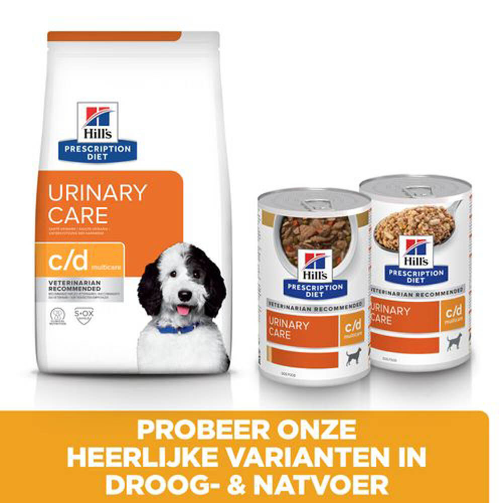 Hill's Prescription Diet Urinary Care c/d - Hondenvoer - 12000 Gram - kip