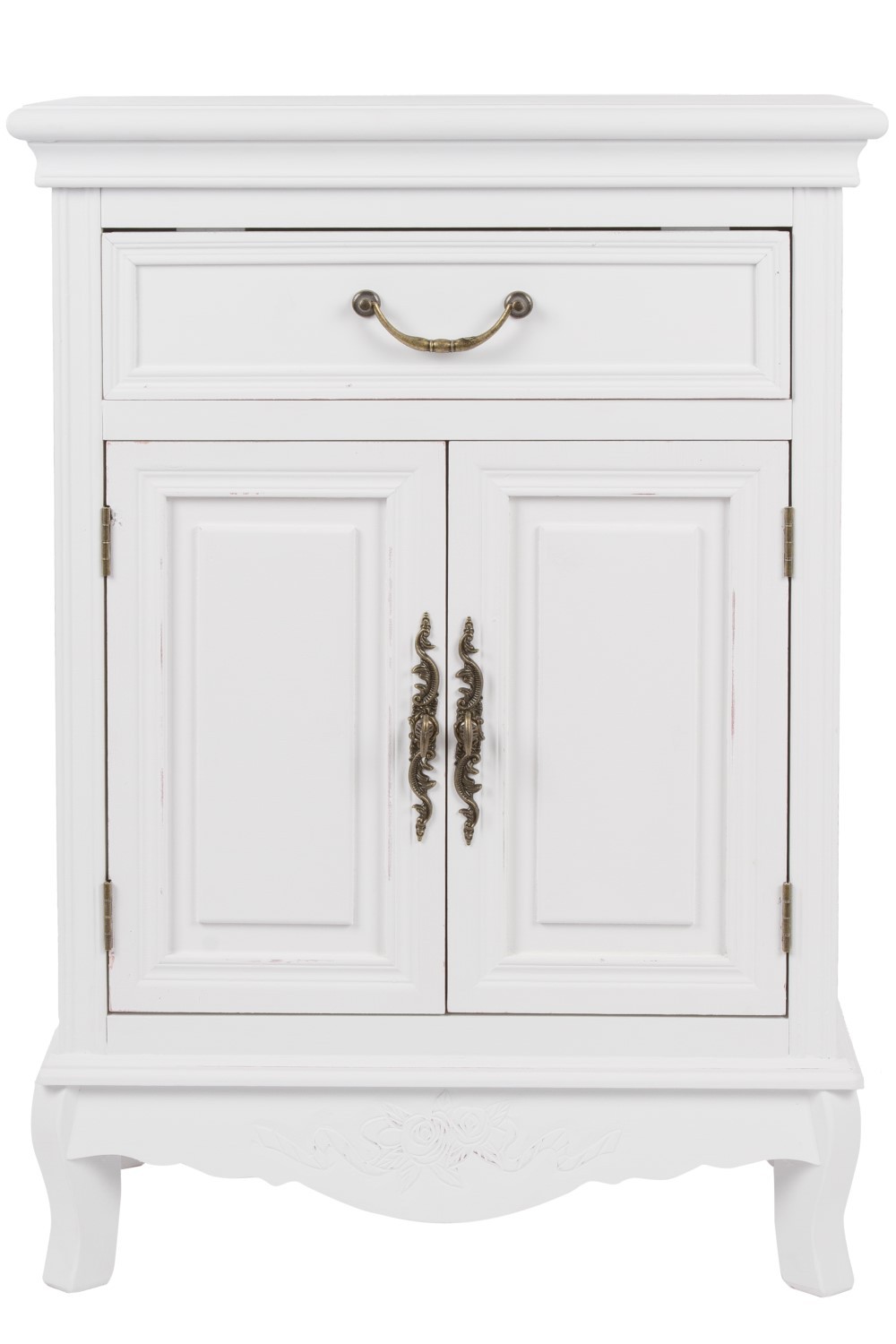 Kommode ELEGANCE- weiß - 53 cm breit