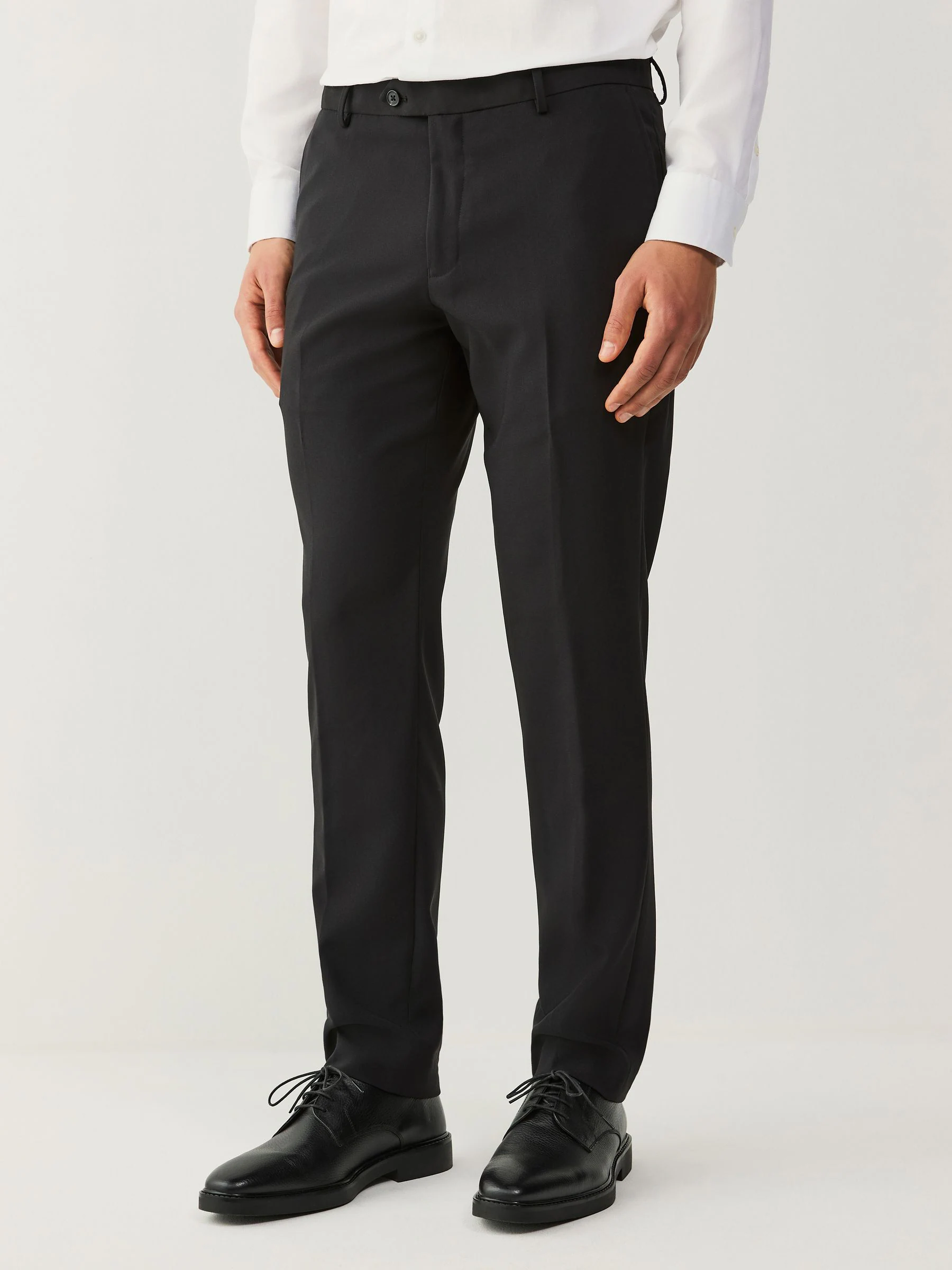 Zwart - Slim Fit - Must-have kostuum: pantalon