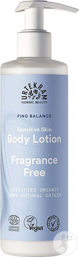 Urtekram Find Balance Lotion Corporelle Sans Parfum Peau Sensible Flacon Pompe 245ml