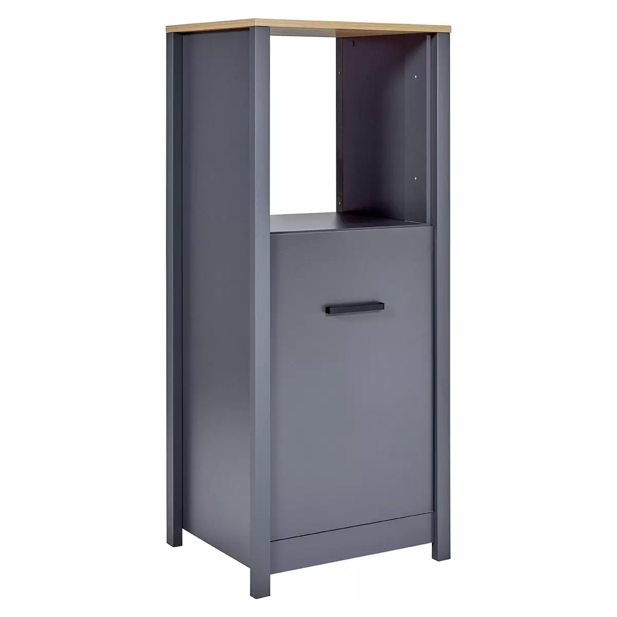 Geräte-Hochschrank Veneto anthrazit,Artisan Eiche