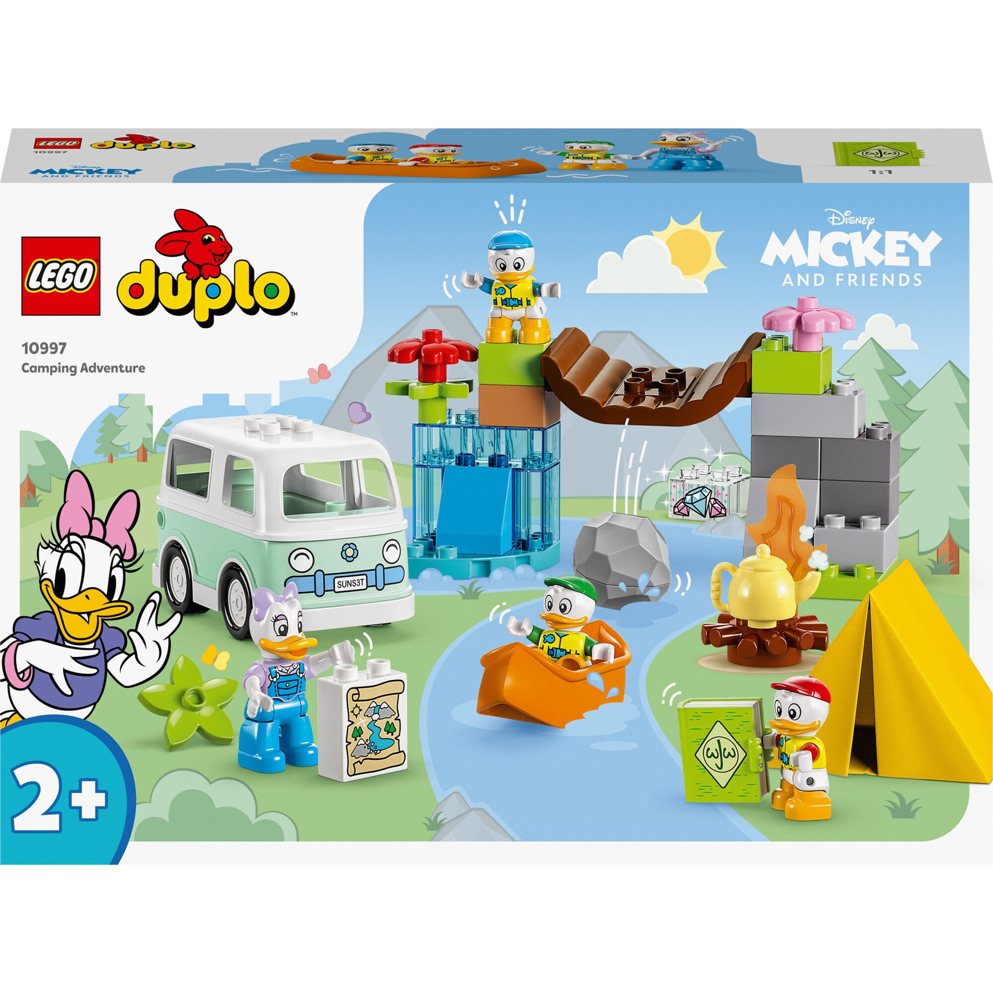 LEGO Konstruktionsspielzeug DUPLO Camping-Abenteuer