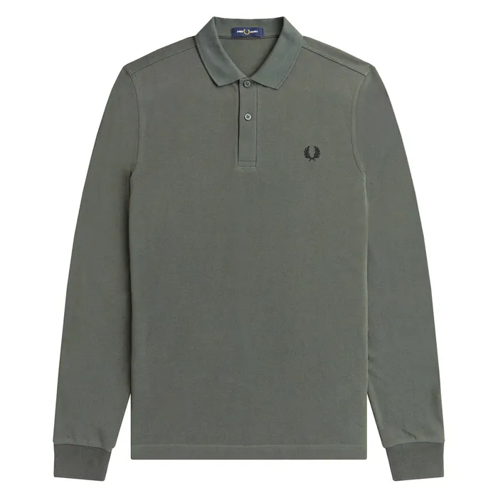 Fred Perry LS Plain Polo Heren