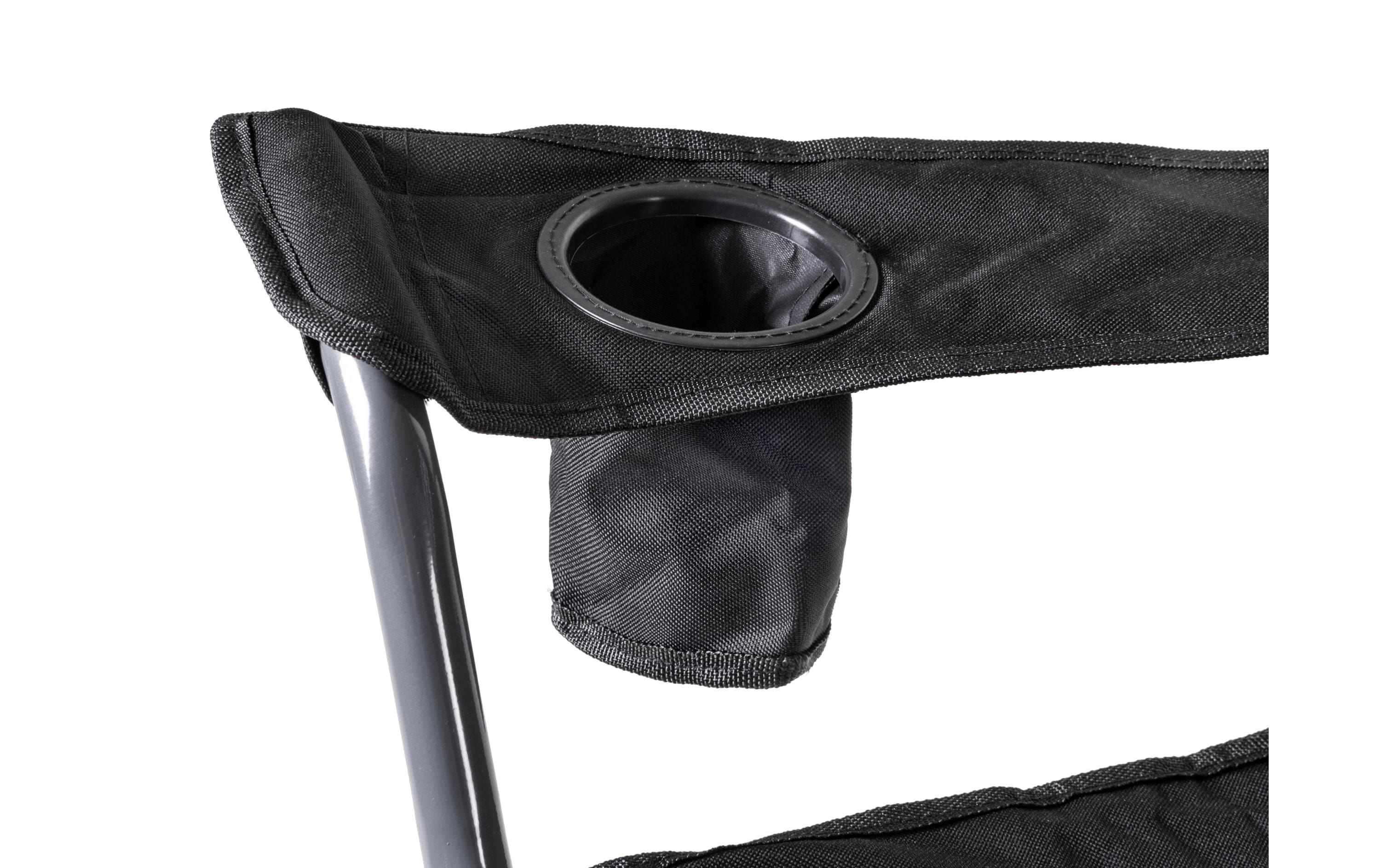 Campingstuhl pro Alu 90 cm SchwarzKlapp-Campingstuhl