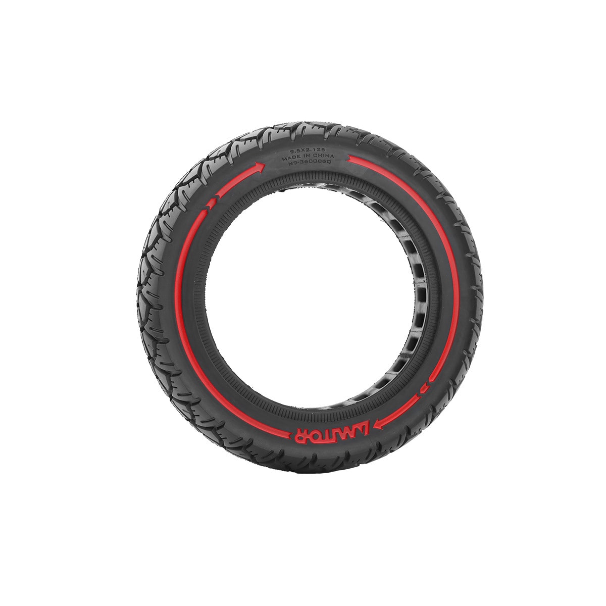 9,5 x 2,125 solid terrengdekk (36 spor)