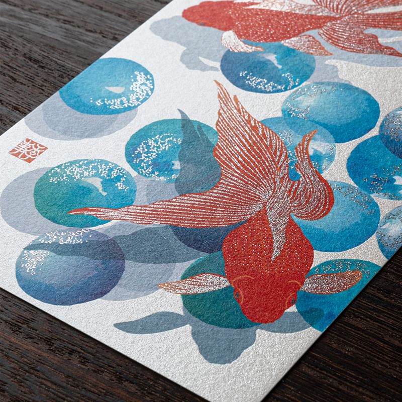 MIDORI JAPAN - Bloemenprint envelop / briefpapier / ansichtkaart / set (verschillende ontwerpen)